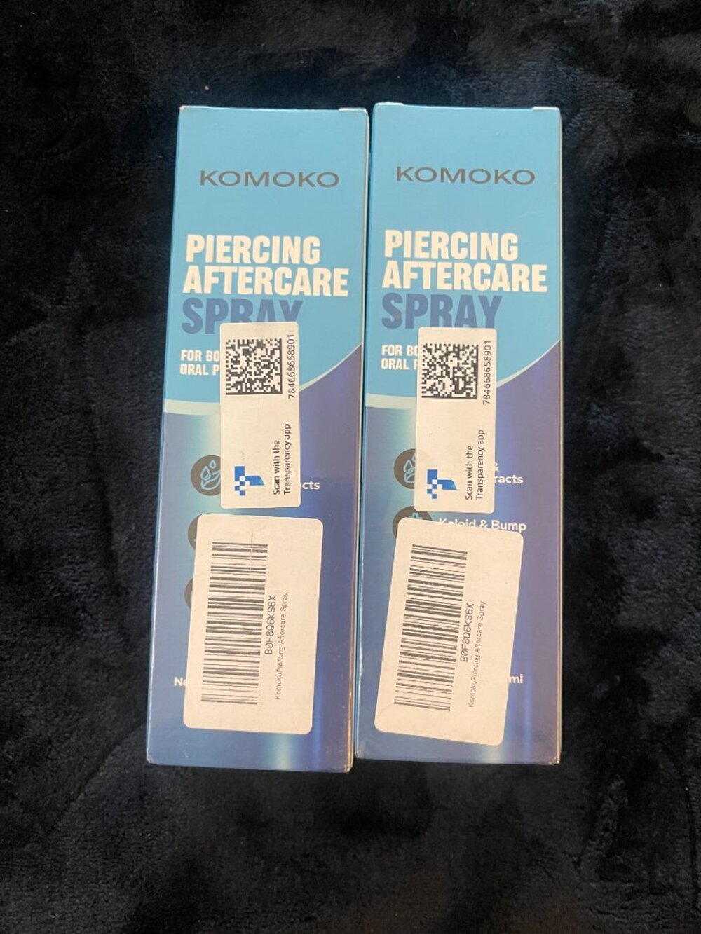KOMOKO Piercing Aftercare Spray Lot of 2 New Sealed - Picture 11 of 11